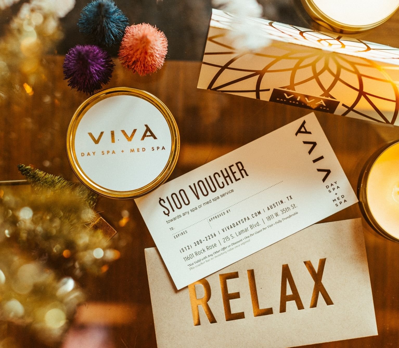 Viva Day Spa Holiday Gift Certificate Offer 2021