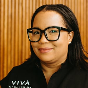 Dr. Aisha White is a board certified plastic surgeon and the medical director at Viva Day Spa + Med Spa in Austin, TX