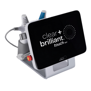 Clear + Brilliant Touch laser system, with two handpieces.