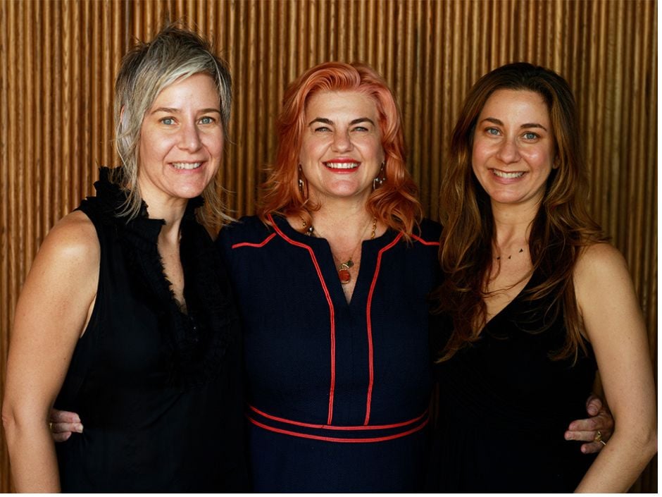 The female founders of Austin-based Viva Day Spa + Med Spa: Laurie Aroch, Shannon Mouser and Maya Aroch.