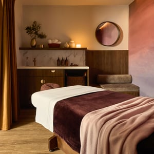 Viva Day Spa + Med Spa Interior Massage Room in The Plaza at Preston Place in Dallas, TX