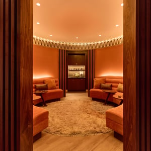Viva Day Spa + Med Spa Interior Relaxation Room in The Plaza at Preston Place in Dallas, TX