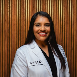 Portrait of Punam Bhakta, APRN, FNP-C, Aesthetic Nurse Practitioner and Injection Specialist at Viva Day Spa + Med Spa in Round Rock, TX