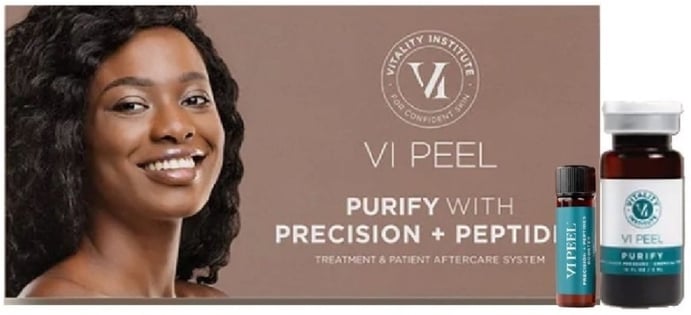 VI Peel Purify with Precision and Peptides Box