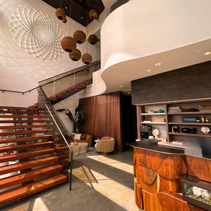 Lobby of Viva Day Spa Med Spa Dallas